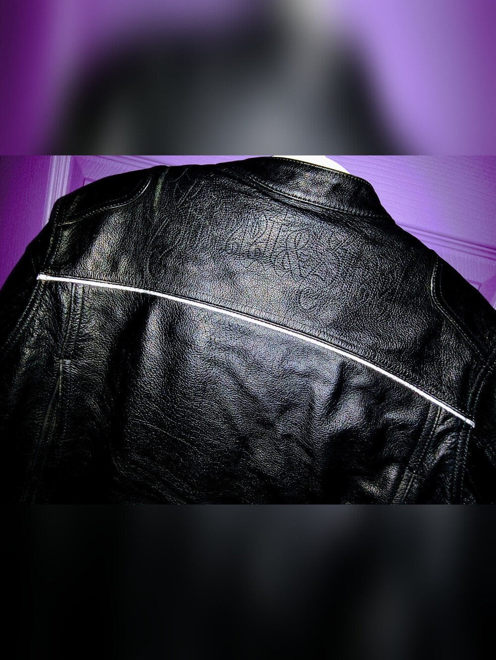 VINTAGE** (2010 Early Edition) "Street & Steel" genuine leather riding jacket .. - Picture 14 of 15
